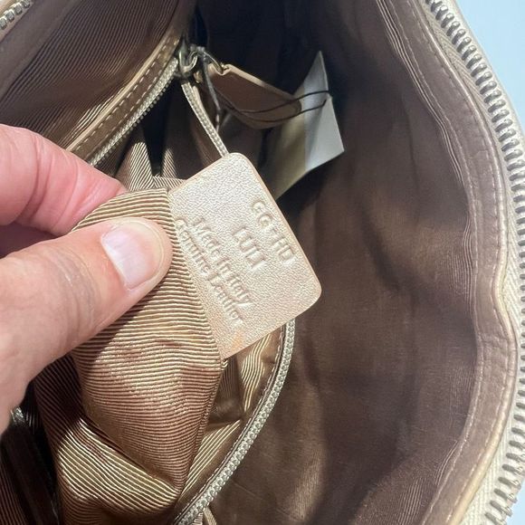 Gucci Brown monogram Crystal Duchessa Boston Bag sr#181487-new photos - Picture 6 of 15